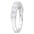 thumbnail image 3 of Everly Women's Created Moissanite Sterling Silver Ring, 3 of 8