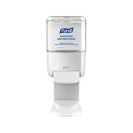 PURELL ES4 Hand Sanitizer Dispenser, Push, 1200 ml Capacity Color White 6/Pack