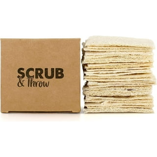 Whole Natural Loofah, Vegetable Dish Scouring Pad for Kitchen, Bath  Sponge Body Exfoliating Scrubber Shower, Lufa Loofa Luffa Cellulose  Biodegradable Compostable Zero Waste Washer