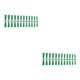 thumbnail image 3 of Minnieouse 24 piezas de uñas acrílicas extralargas, resistentes a los arañazos, resistentes a los arañazos, para manicura, salones de arte, 35 35 verde hierba 2Conjunto, 3 of 6
