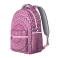 thumbnail image 2 of Tranquil Mantra Inspired Backpack - Breathable Mesh Shoulder Straps Bookbag, Water-Resistant College Essential Carrier Gift for Dorm Life, 2 of 6