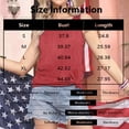 thumbnail image 2 of 250 Anniversary USA Tank Top for Women - 250th American Flag Shirts 250 Years of Freedom Sleeveless Tees 4th of July Outfits for Women, 2 of 2