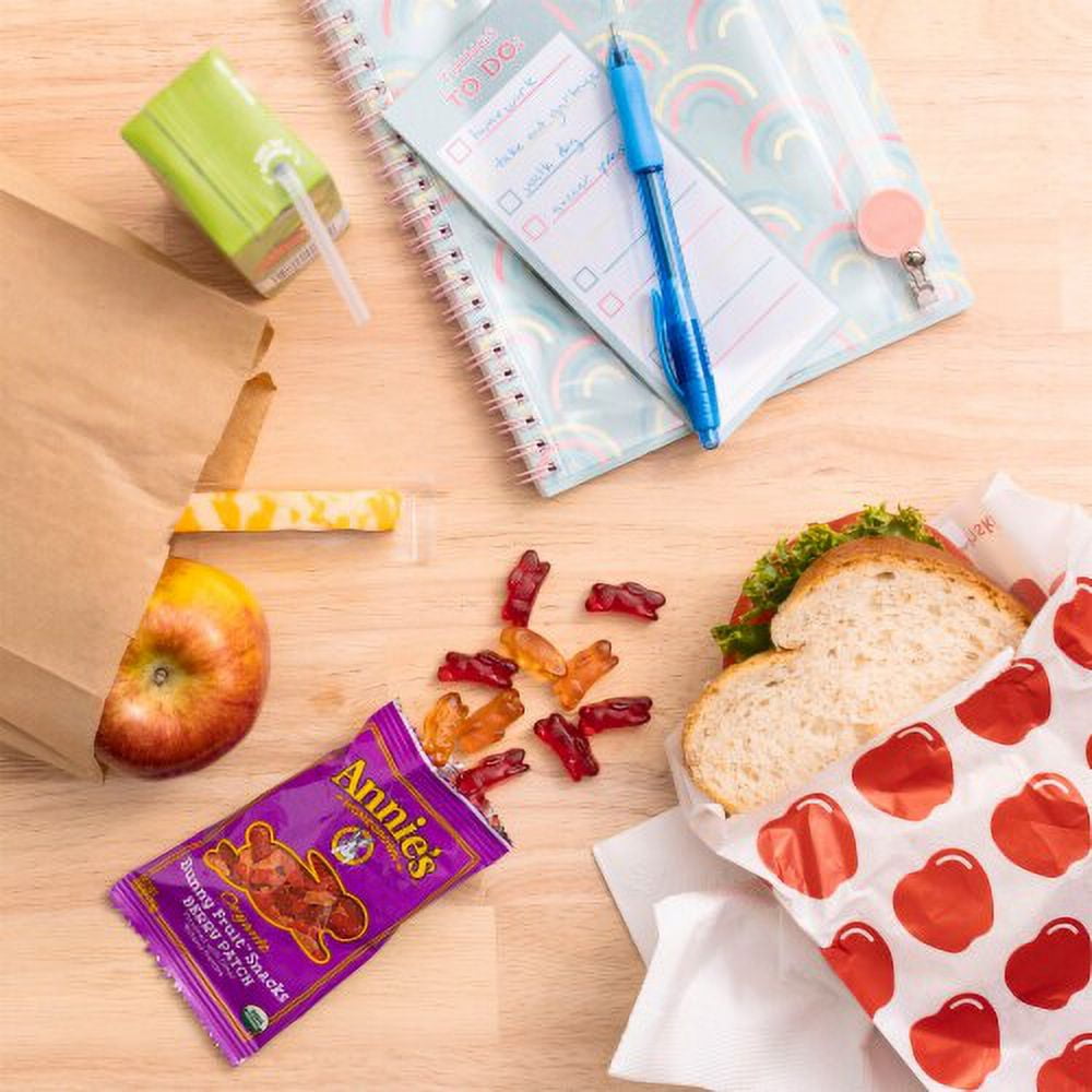2X - Annie's Organic Berry Patch Bunny Fruit Flavored Kids School Lunch Snacks-10 ct / 0.7 oz