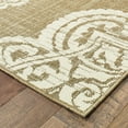 thumbnail image 3 of HomeRoots 5' x 8' Tan Oriental Stain Resistant Indoor Outdoor Area Rug, 3 of 5