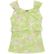 Disney - Girl's Tinkerbell Ruffle Top