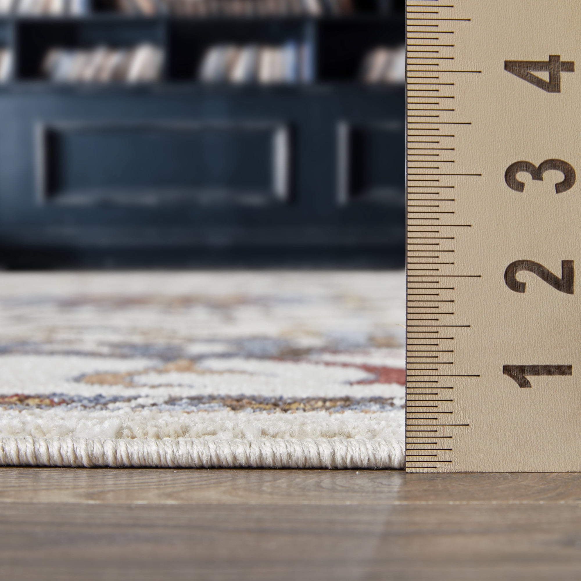 Loomaknoti Alsbrooke Zailorn 4' x 6' Beige Persian Indoor Polypropylene Area Rug