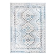thumbnail image 3 of Unique Loom Charlotte Collection Area Rug - Quail (10' x 14' 1" Rectangle Aqua Blue/Gray), 3 of 7