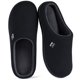 thumbnail image 1 of Pantufla RockDove para mujer 25‑26 cm Negro/Gris con espuma de memoria, 1 of 6