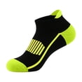 thumbnail image 3 of VV AVEORS Ankle Sock For Men Women,Frilly No Show Socks,Athletic Running Breathable Casual Low Cut Non Slip Socks Yellow One Size, 3 of 4