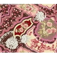 thumbnail image 3 of Chiffon Printed Valencia Floral Sheer Woven Dress Top Skirt Sewing Fabric (B/PEACH, ByYard), 3 of 4