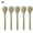 4#, variant on Ludlz 5Pcs Wooden Handmade Long Handle Eating Cooking Soup Spoons Kitchen Utensil