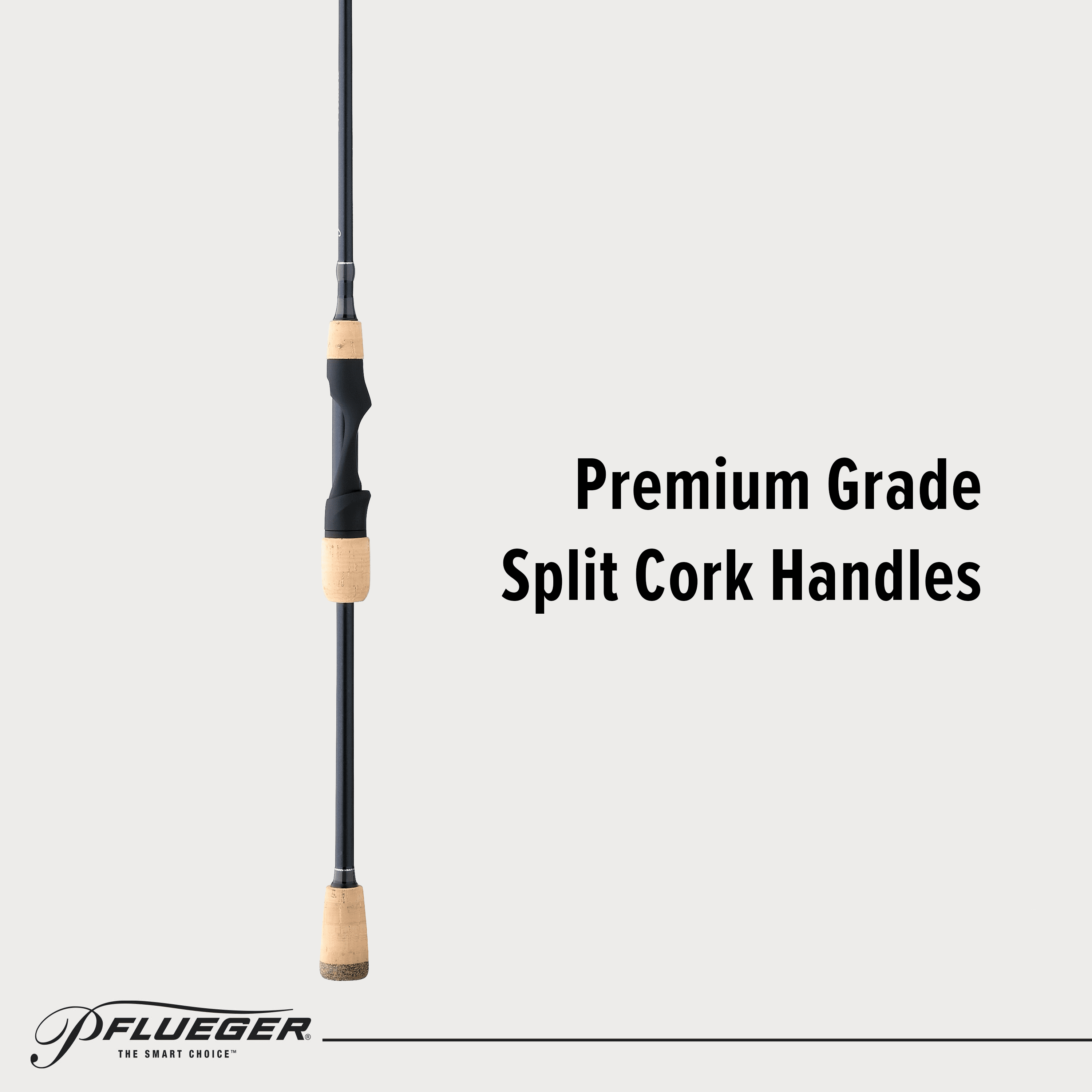 Pflueger President XT Spinning Fishing Rod, 8'6" Medium
