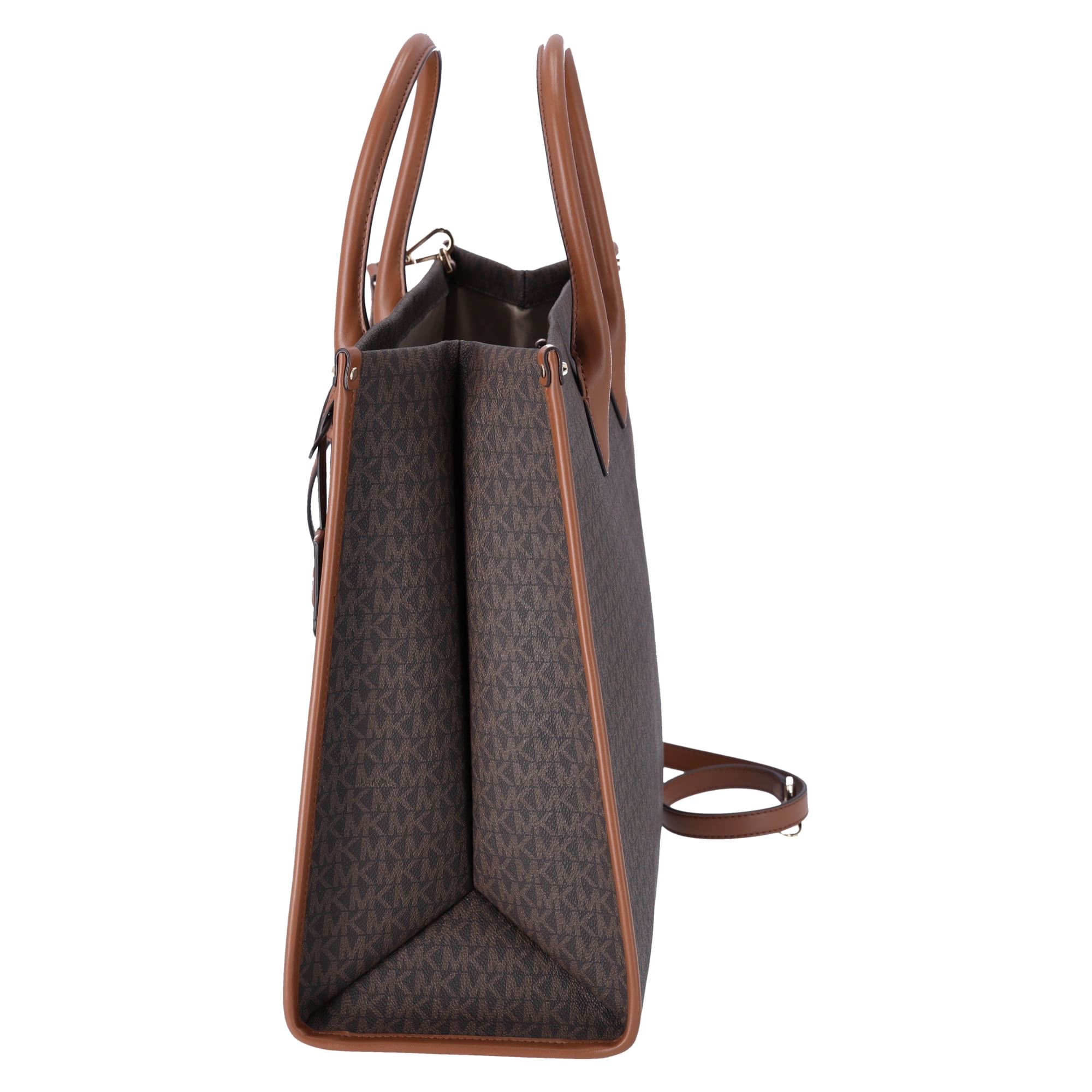 Michael Kors Mirella Large Brown PVC North South Tote