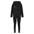 thumbnail image 4 of Ashirexll Womens Winter Sets, Outfits for Women, 3 Piece Sweatsuit Set with Hoodie and Leggings for Casual Comfort, 4 of 4