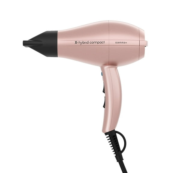 GAMMA  X-Hybrid Compact AC Hair Dryer, Rose Gold