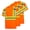 Orange, variant on ProtectX High Vis Shirts, Class 2 Safety Shirts with Reflective Strips and Pocket, Quick Dry Breathable High Visibility Construction Shirts, Short Sleeve Reflective Shirt for Men & Women, Orange XL