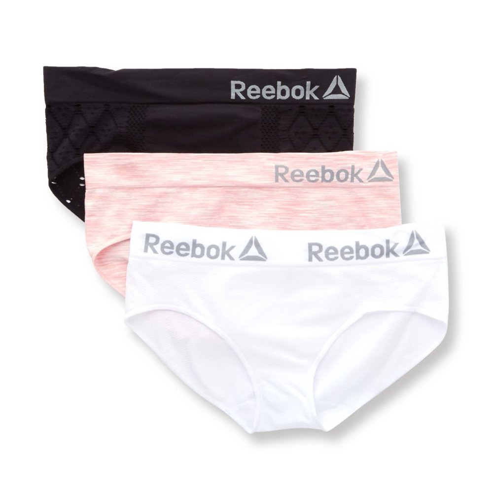 Reebok Reebok Women's Plus Seamless Hipster Panties, 3Pack Walmart