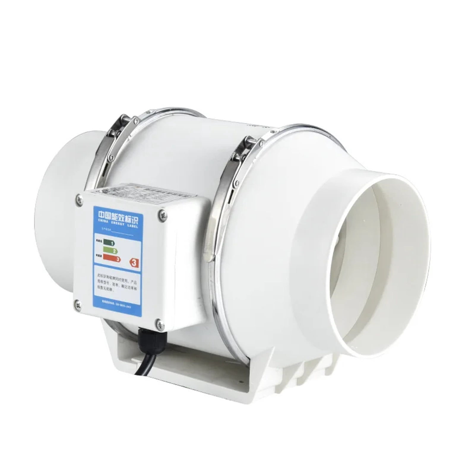 4inch Exhaust Fans Home Silent Inline Pipe Duct Fan Bathroom Extractor Ventilation Kitchen Toilet Wall Air Clean Ventilator ,Energy-Efficient