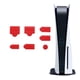 thumbnail image 2 of Juego de 7 tapones de silicona adecuados para PS5 Tapón protector contra arañazos USB LAN tipo C adecuado para PS5, 2 of 4