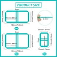 thumbnail image 6 of 3Pcs Mini Bookbinding Tool, Acrylic Sticky Notes Bookbinder Guide Stencil Template Bookbinding Ruler Scrapbooking Tool for Portable Notebook Journal Handbook Making, 6 of 8