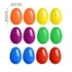 thumbnail image 3 of Huevos de Pascua, huevos de plástico para decoración con colores vivos, cáscaras de huevo de simulación con diseño DIY, 6x4x4 cm para fiesta de Pascua, decoración para relleno de cestas de regalo, 3 of 6