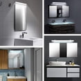 thumbnail image 2 of Yeacher LED Mirror Lights Wireless Portable Rechargeable Vanity Light 3 Brightness Touch Control Makeup Light for Bathroom Dressing Room, 2 of 8