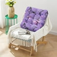 thumbnail image 2 of Summer Tropical Butterfly Print Meditation Pillow Thick & Fluffy Zabuton for Yoga & Relaxation, 2 of 2