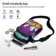 thumbnail image 7 of HELLHERO Ghost Pumpkin Night Sling Bag Double-layer Outdoor Holiday Travel Unisex Cross Body Purse Double Zipper, 7 of 7