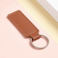 thumbnail image 2 of xinxixnxx Lightweight Key Ring Hoop - Convenient And Durable For Everyday Easy To Leather Motorcycle Keychain Key Chain Key Rings Brown, 2 of 6