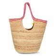 thumbnail image 2 of No Boundaries Jute Tote Bag, Natural, Women’s, 2 of 5