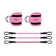 thumbnail image 1 of Ligas Bandas De Resistencia Ejercicio Para Pierna Lab.G, Negro rosa, 1 of 5