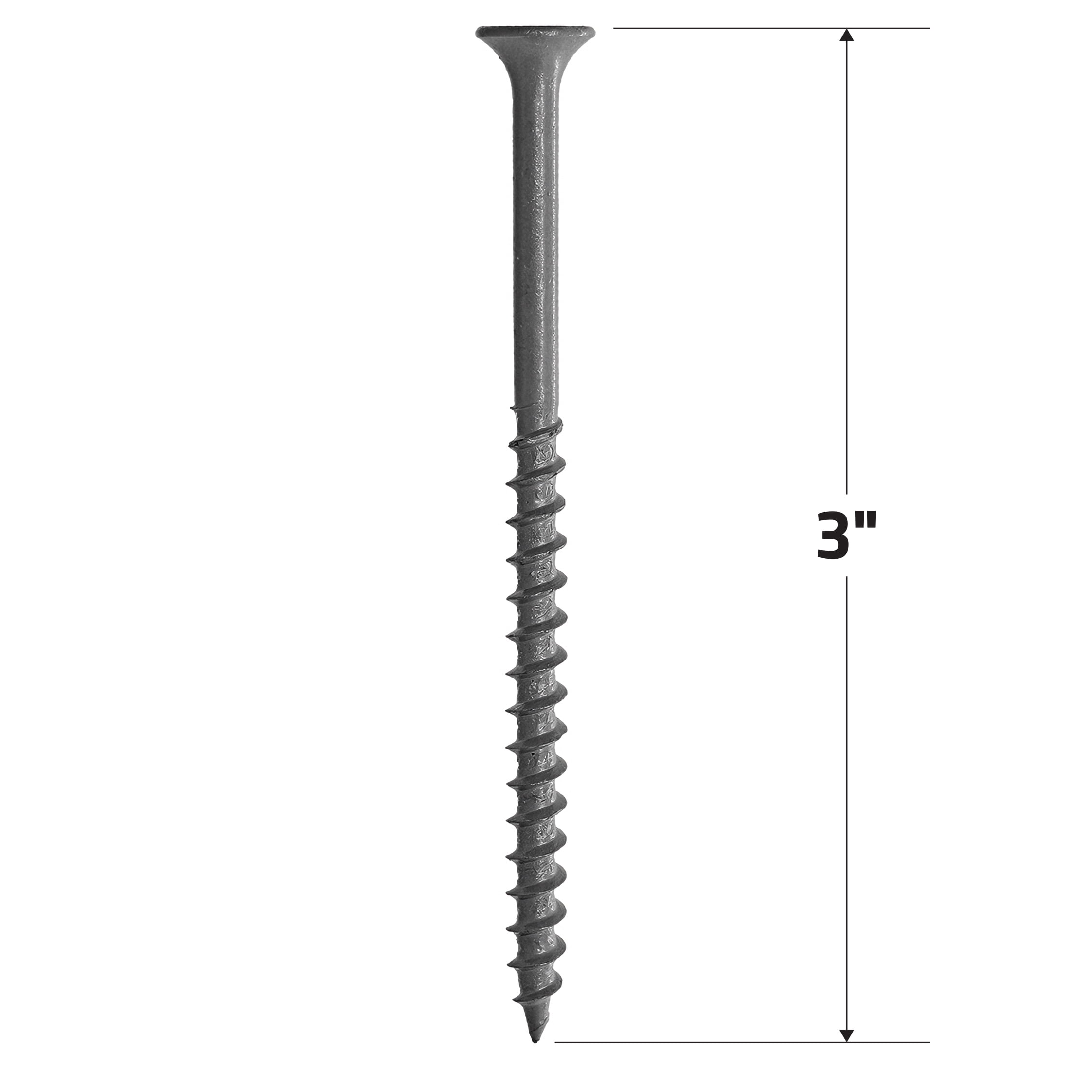Grip-Rite PrimeGuard Ten #8 x 3 in. Wood to Wood Deck Screw 5 lb.