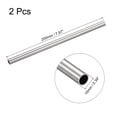 thumbnail image 2 of Uxcell 2Pack 10mm x 1mm x 200mm 304 Stainless Steel Tube for Industry Machinery, 2 of 6