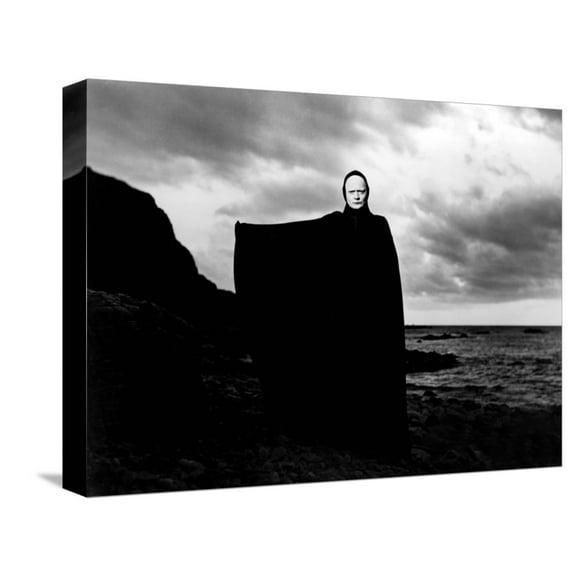 Art.com The Seventh Seal, Bengt Ekerot, 1957 Stretched Canvas Print Wall Art, 16" x 12"