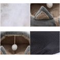 thumbnail image 3 of Cat Bed for Indoor Cats Pet Tent Cave with Anti-Slip Bottom Semi-Enclosed, 3 of 8