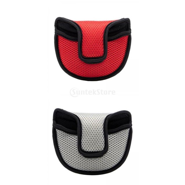 2 Uds. Funda Ligera para Mazo de Putter para golf, Funda para Cabeza, Equipos para golf Unisex DYNWAVEMX none