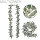 thumbnail image 2 of Artificial Flocked Lambs Ear Garland - 2Meter Soft Faux Vine Greenery and Leaves for Farmhouse Mant, 2 of 5
