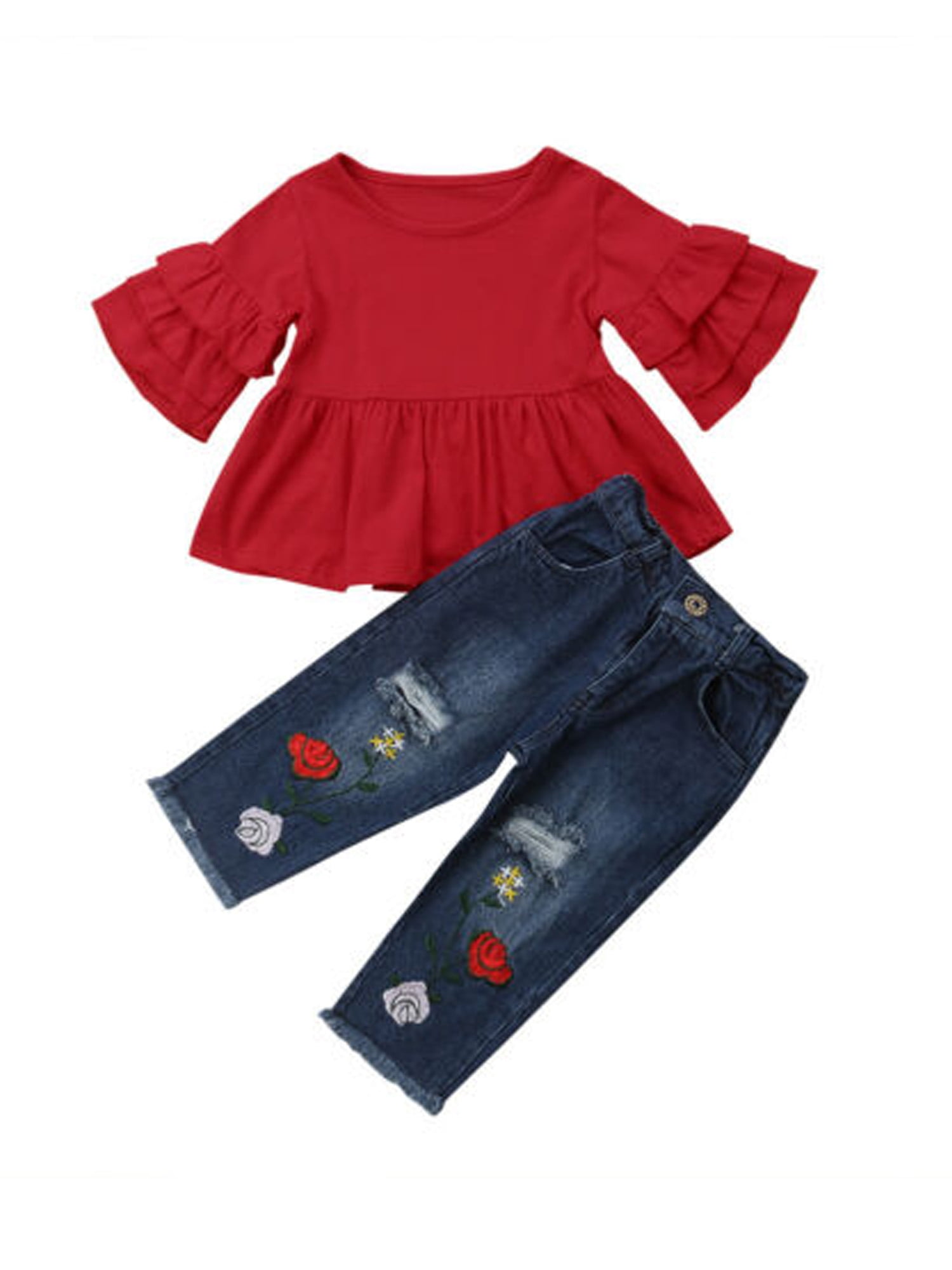 Canis Toddler Kid Baby Girls T-shirt 