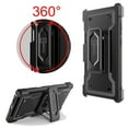 thumbnail image 3 of CoverON For Samsung Galaxy S22 Plus Holster Case, Heavy Duty Full Body Belt Clip Phone Cover Kick Stand Card Slot - Black, 3 of 8
