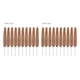 thumbnail image 1 of Inteprter 10pcs / Set 0  .5mm  -2  .75mm Juego de tejer de bambú Juego de ganchos de tejer de encaje pequeño Juego de ganchos de ganchillo Type5 NO5, 1 of 6