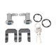 thumbnail image 1 of Cilindro de cerradura de puerta con 2 llaves, accesorios para piezas exteriores, piezas de automóvil, juego completo duradero, plug-and-play para F350, 1 of 9