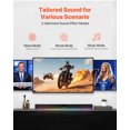 thumbnail image 4 of Barra de sonido VEVOR para Smart TV, 2.0 canales, barra de sonido compacta de 32 pulgadas, altavoces para TV y proyector, conexión Bluetooth AUX, control remoto, fácil configuración, 4 of 9