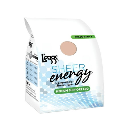 

L eggs Sheer Energy Regular All Pantyhose 6-Pack Suntan B Women s