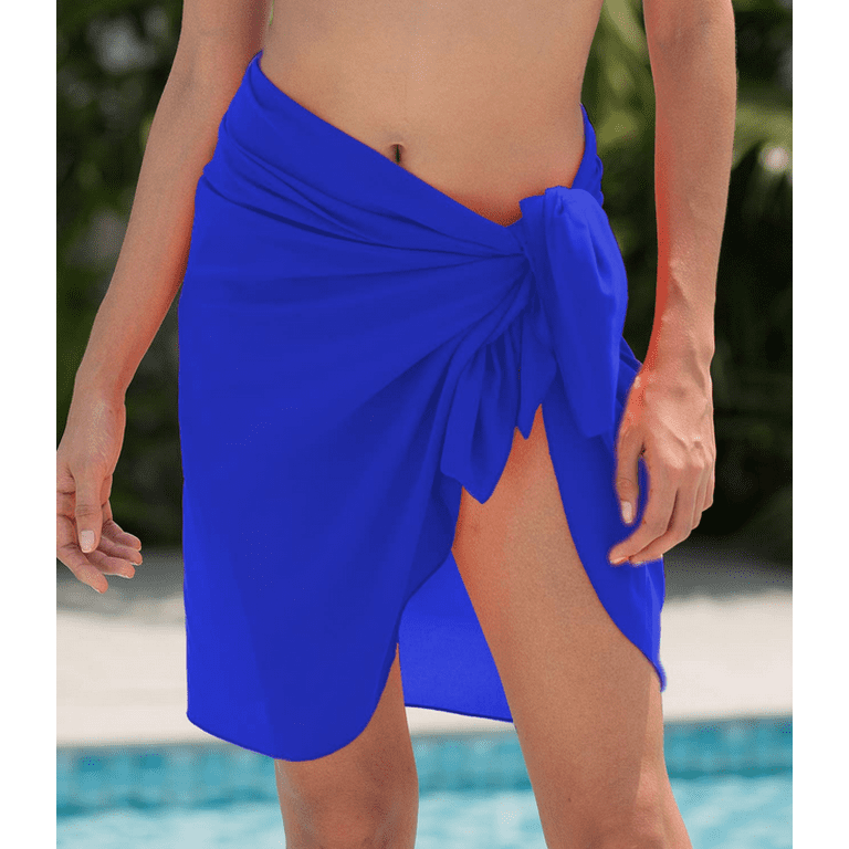 Women's Swimsuit Cover Up Summer Beach Wrap Skirt Swimwear Bikini