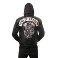 thumbnail image 2 of Sons of Anarchy Road Gear Leather Jacket with Hood, 2 of 2