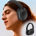 thumbnail image 4 of Ywuzuh Wireless Headphones with Microphone 70h Playtime, Foldable Headphones with Hifi Audio for Travel, Home Office, 4 of 7