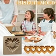 Biscuit Moulds Cookie Molds Provences Rose Cookie Stamp Embossing Molds