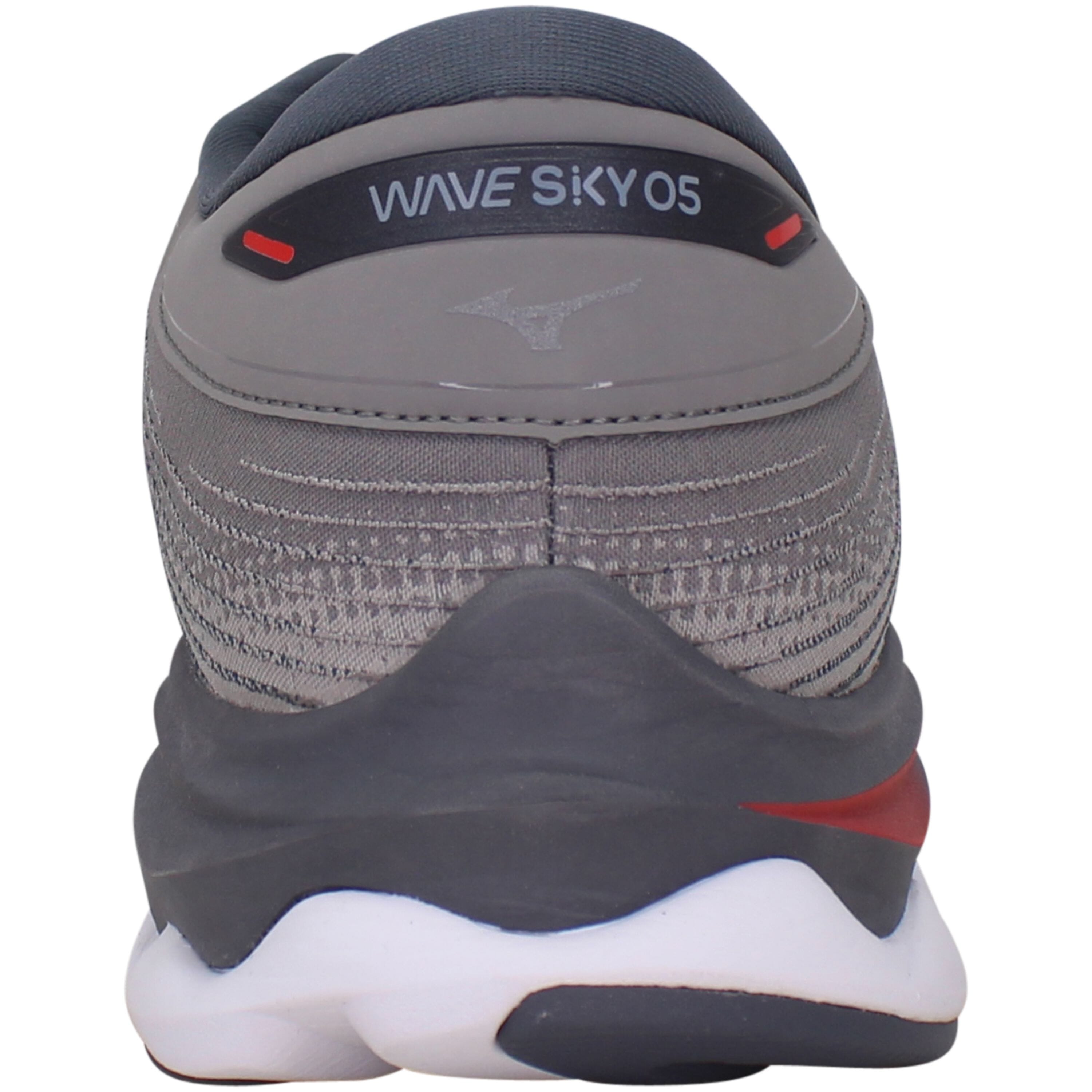 Mizuno Men’s Wave Sky 5 Grey Red Running Shoes Sneaker Size 9 Mizuno Wave Sky 9 - Men main image 2