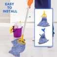 thumbnail image 6 of Commercial Heavy Duty Mop Heads Replacement for Rubbermaid: 6 Packs Industrial Wet Mop Head for Floor Cleaning - Cotton Commercial Products Wet Mop Refills, 6 of 6