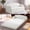White, variant on GNIXUU 94" Boneless Convertible Sofa Bed, Corduroy Tri-Fold Futon Couch Bed with Supportive Pillow for Living Room Apartment, White